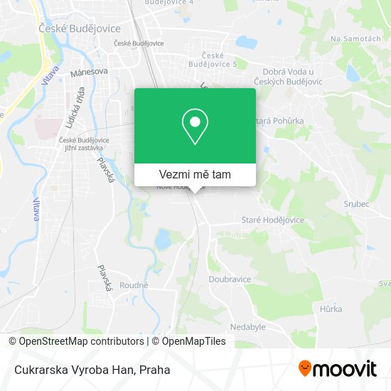 Cukrarska Vyroba Han mapa