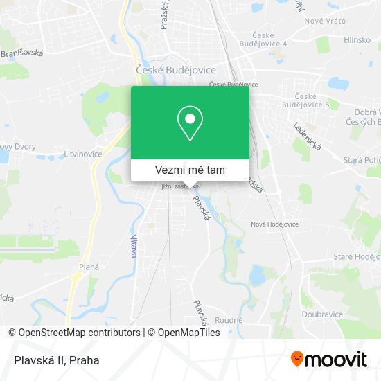 Plavská II mapa