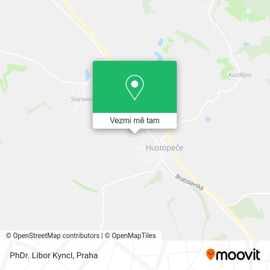 PhDr. Libor Kyncl mapa