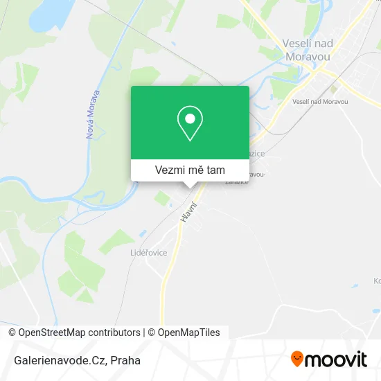 Galerienavode.Cz mapa