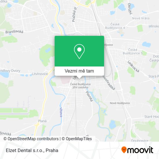 Elzet Dental s.r.o. mapa