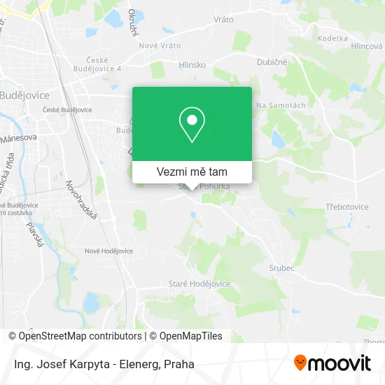 Ing. Josef Karpyta - Elenerg mapa