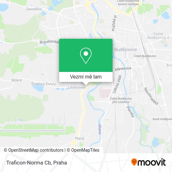 Traficon-Norma Cb mapa