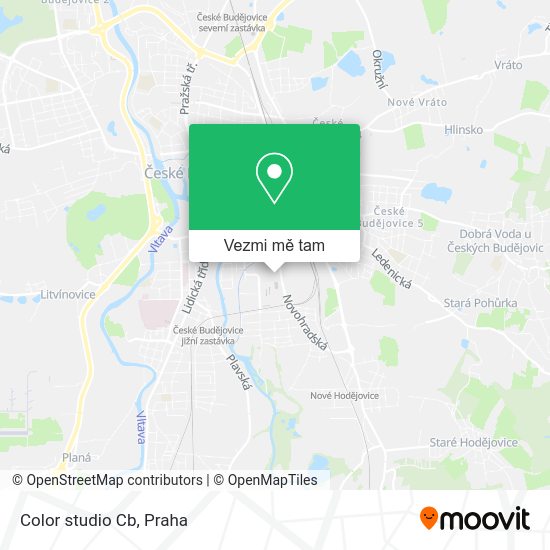 Color studio Cb mapa