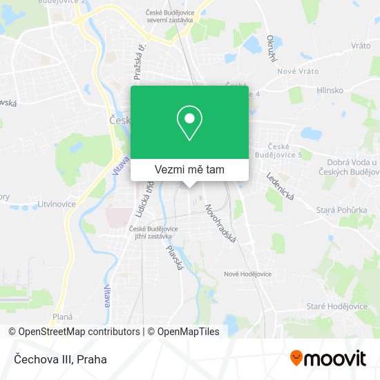 Čechova III mapa