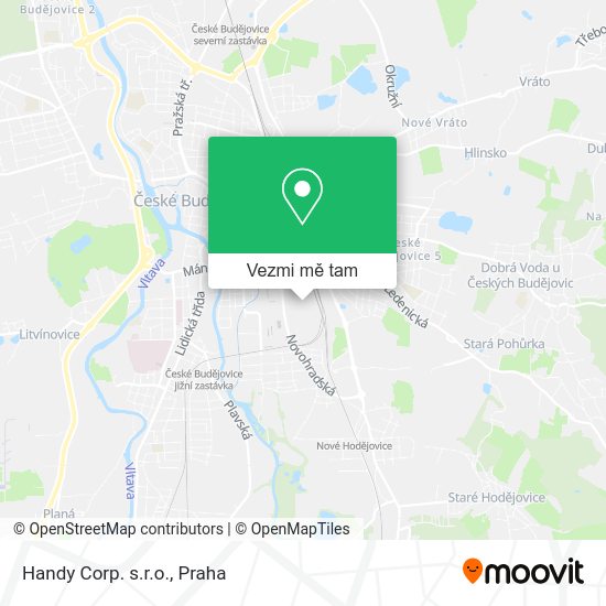 Handy Corp. s.r.o. mapa