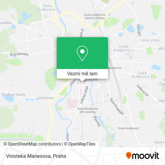 Vinoteka Manesova mapa