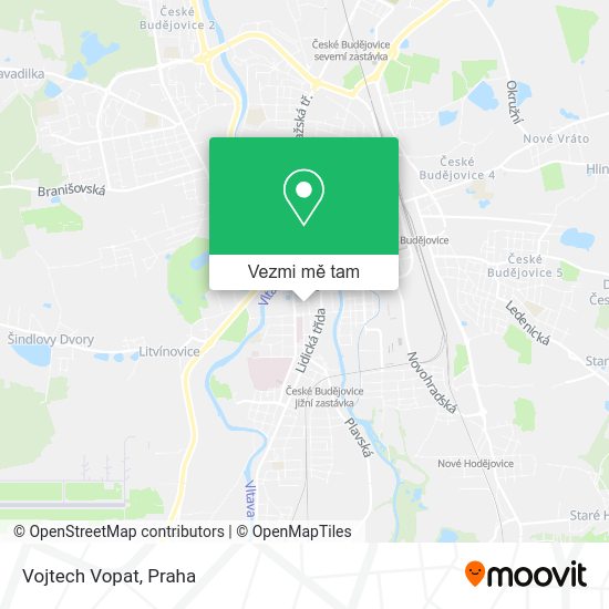 Vojtech Vopat mapa