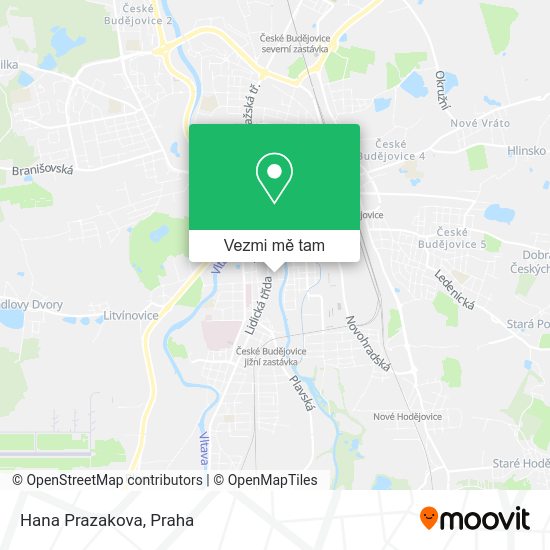Hana Prazakova mapa