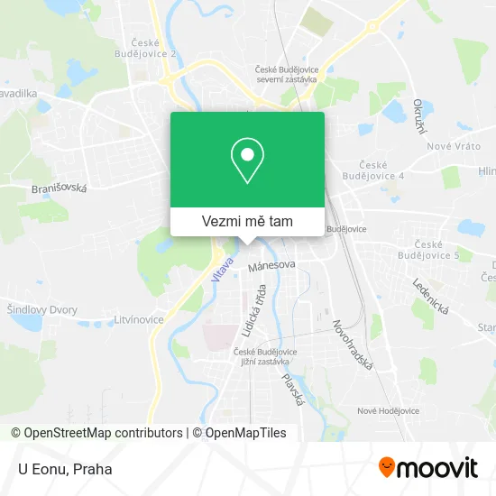 U Eonu mapa