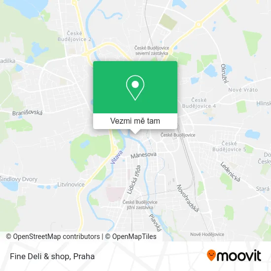 Fine Deli & shop mapa