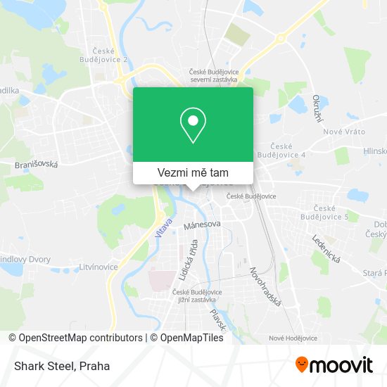 Shark Steel mapa