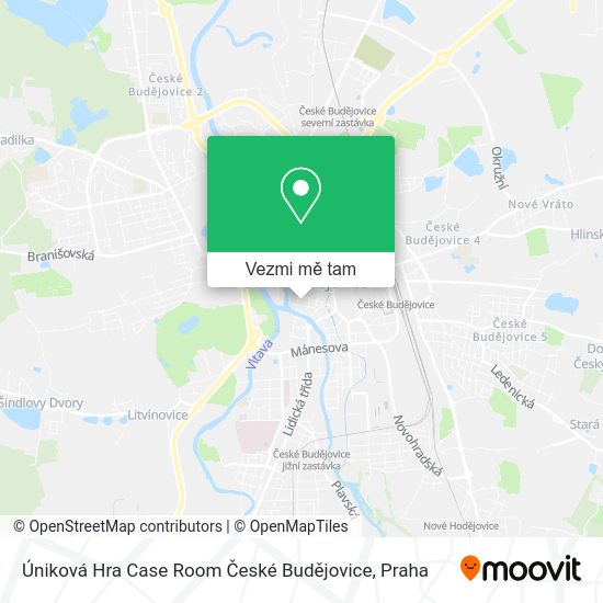 Úniková Hra Case Room České Budějovice mapa