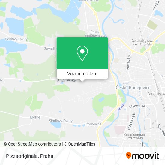 Pizzaoriginala mapa