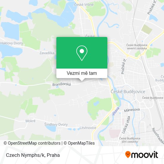Czech Nymphs/k mapa