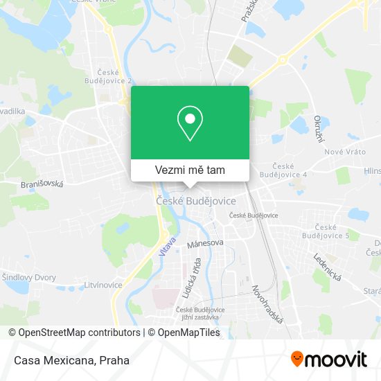 Casa Mexicana mapa