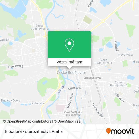 Eleonora - starožitnictví mapa