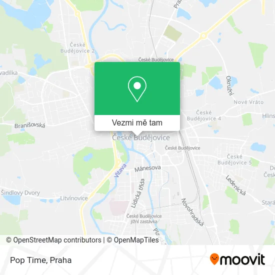 Pop Time mapa
