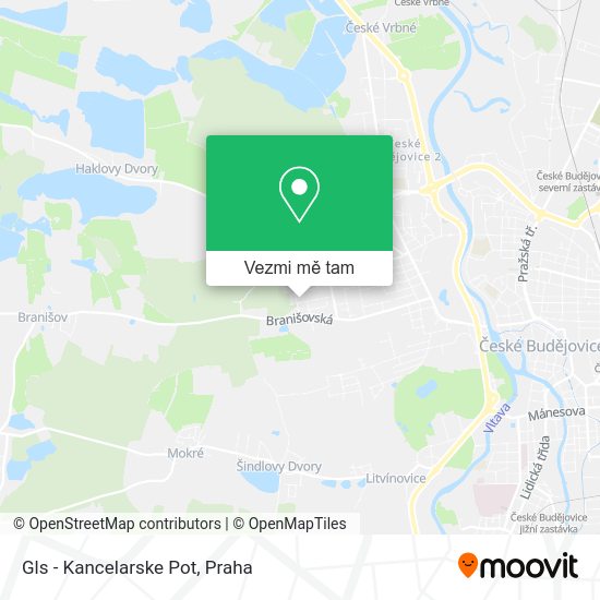 Gls - Kancelarske Pot mapa