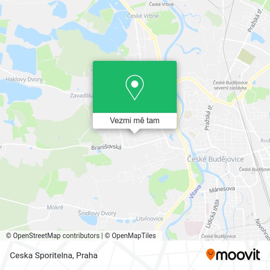 Ceska Sporitelna mapa