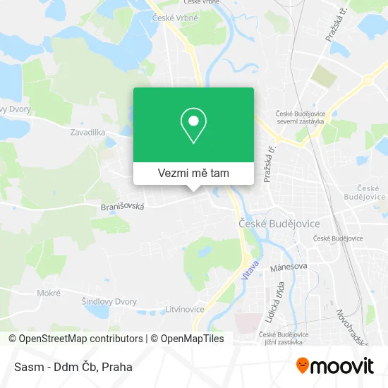Sasm - Ddm Čb mapa