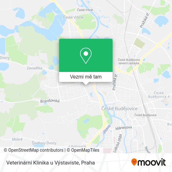 Veterinární Klinika u Výstaviste mapa