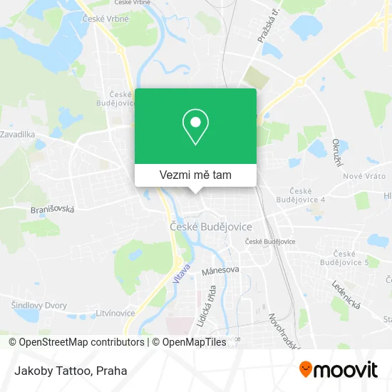 Jakoby Tattoo mapa