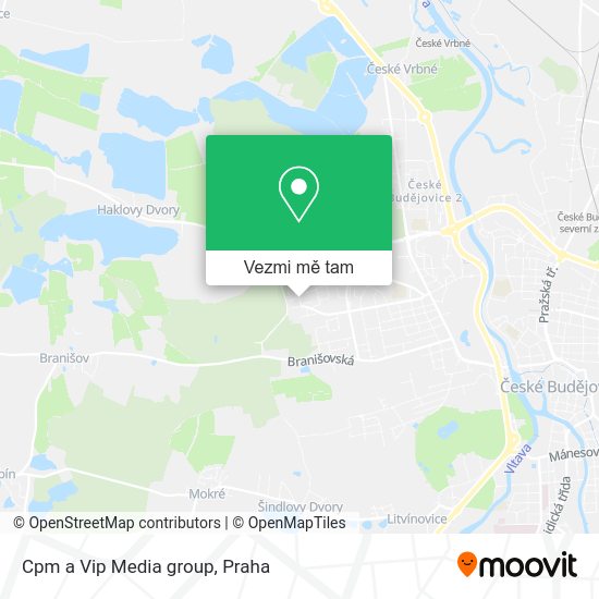 Cpm a Vip Media group mapa