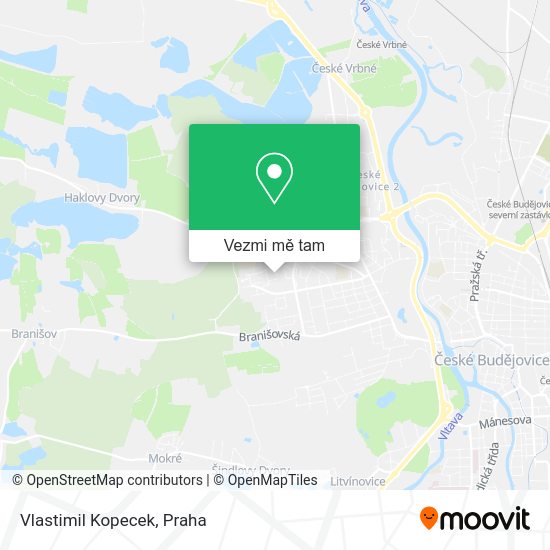 Vlastimil Kopecek mapa