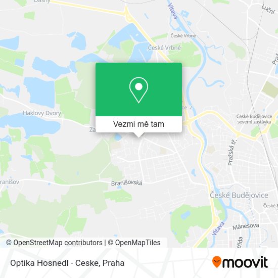 Optika Hosnedl - Ceske mapa