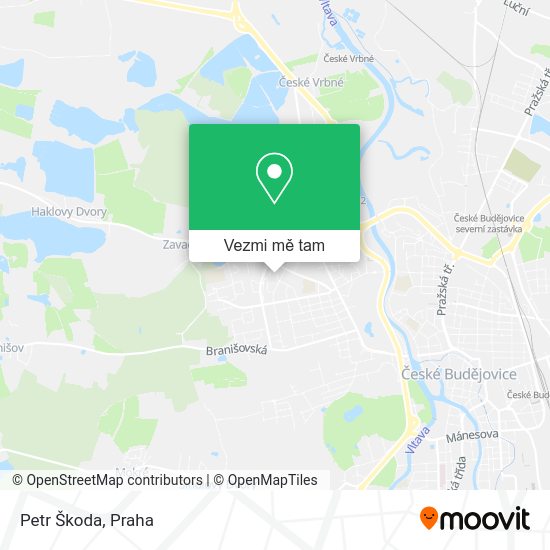 Petr Škoda mapa