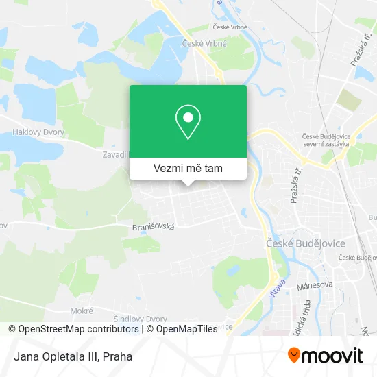 Jana Opletala III mapa