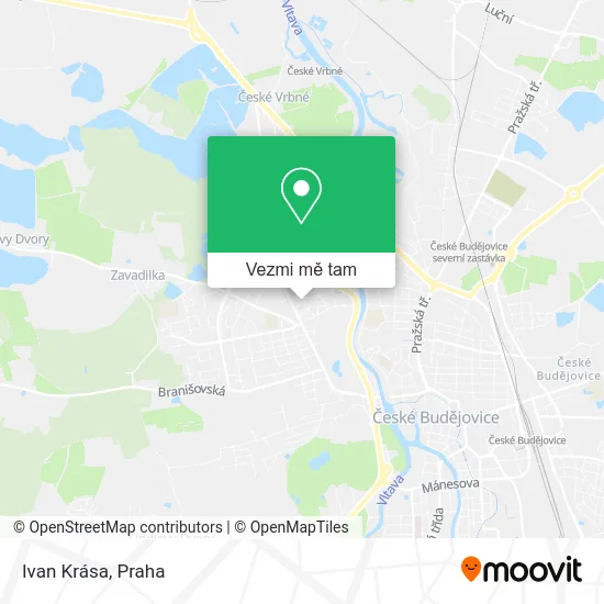 Ivan Krása mapa