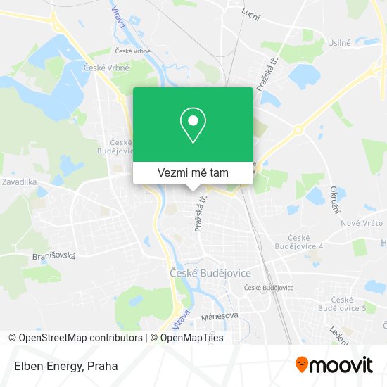Elben Energy mapa