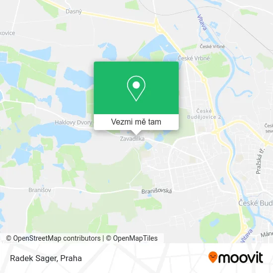 Radek Sager mapa