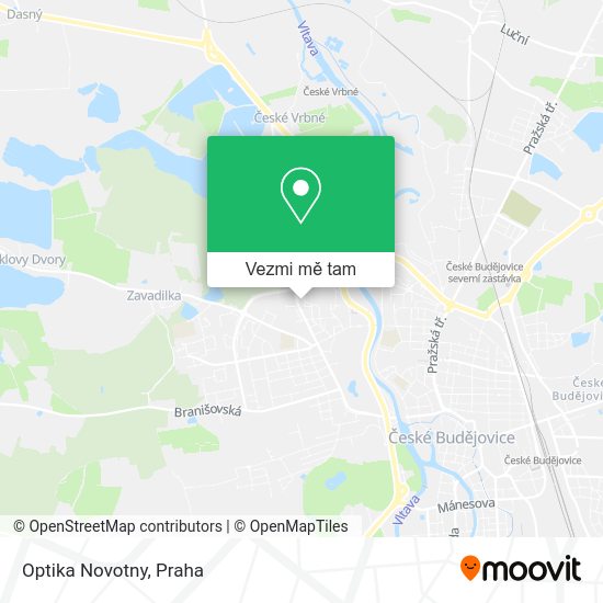 Optika Novotny mapa