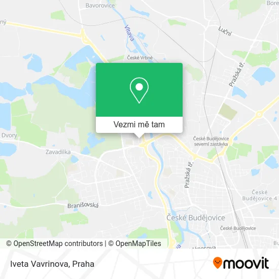 Iveta Vavrinova mapa