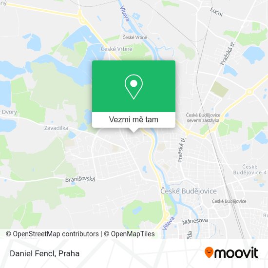 Daniel Fencl mapa