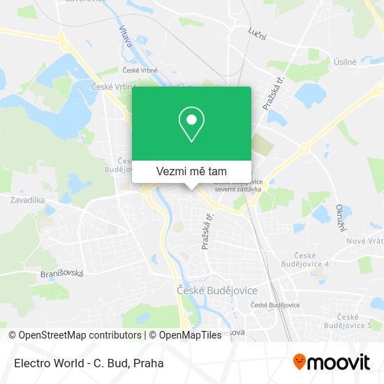 Electro World - C. Bud mapa