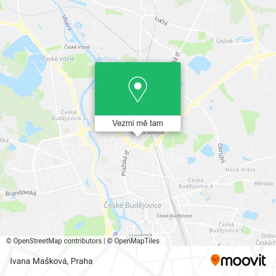 Ivana Mašková mapa