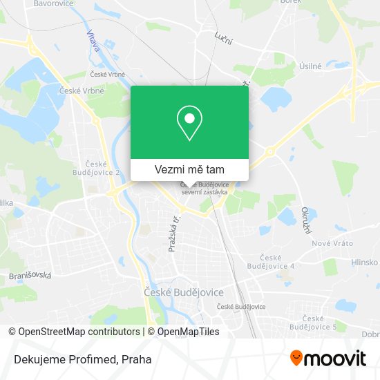Dekujeme Profimed mapa