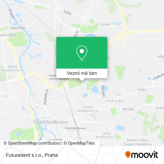 Futuredent s.r.o. mapa