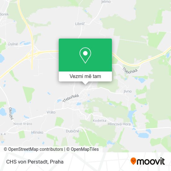 CHS von Perstadt mapa