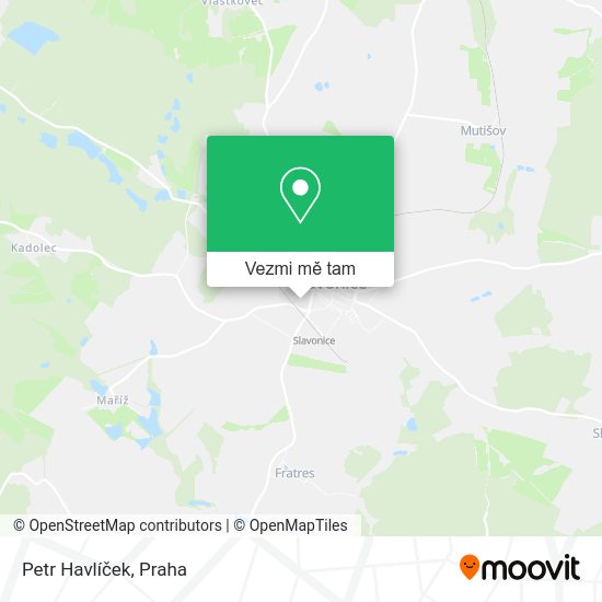 Petr Havlíček mapa