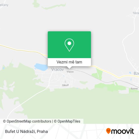 Bufet U Nádraží mapa