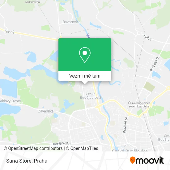 Sana Store mapa