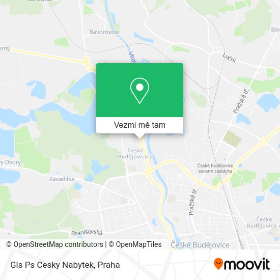 Gls Ps Cesky Nabytek mapa