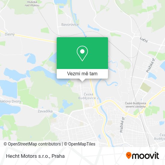Hecht Motors s.r.o. mapa