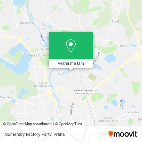 Somersby Factory Party mapa