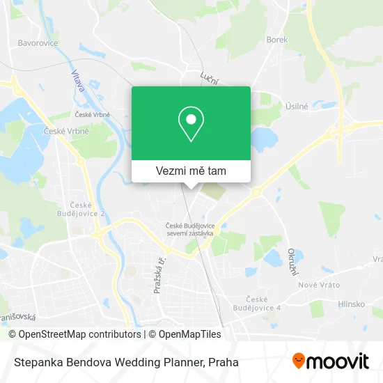Stepanka Bendova Wedding Planner mapa